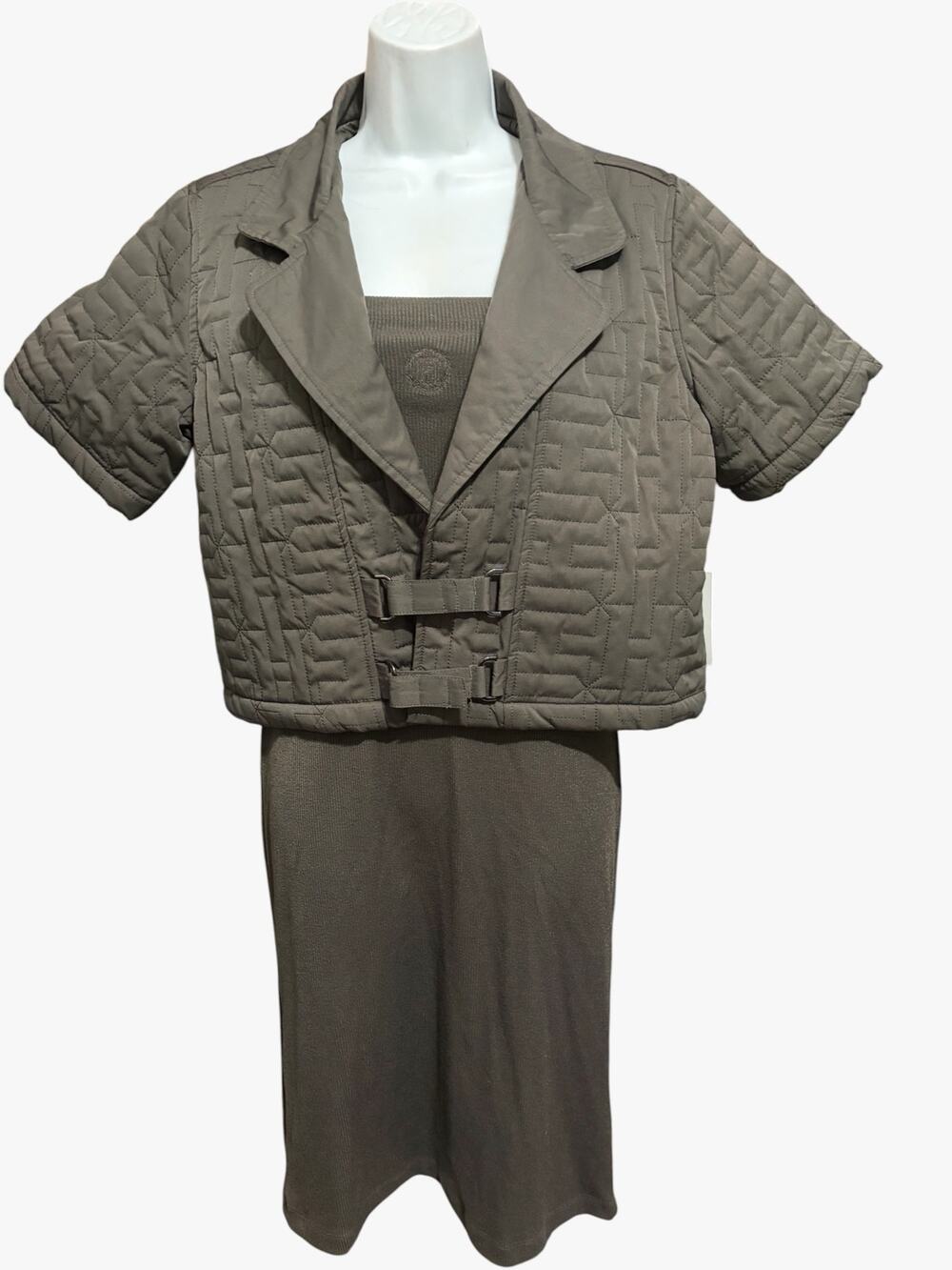 NWT Honor The Gift Service Dress Quilted Jacket Co-ord Set XL Russell Westbrook